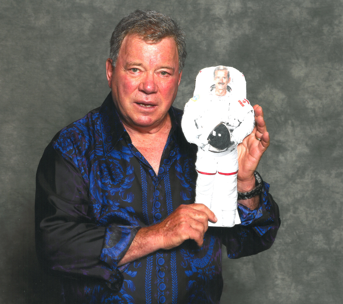 Astronaut in Space Opens Hailing Frequencies for William Shatner Thursday